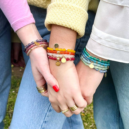 April • Birth Flower Bracelet - Recetas Fair Trade