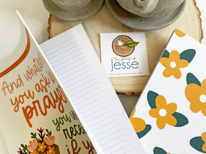 Ask In Prayer Notebook | Journal - Recetas Fair Trade