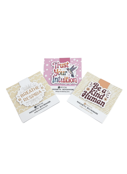 Be a Kind Human Magnetic Bookmark - Recetas Fair Trade