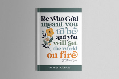 Be Who God Meant You To Be Notebook - Recetas Fair Trade
