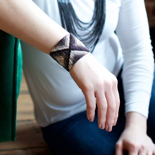 Beaded Cuffs - Recetas Fair Trade