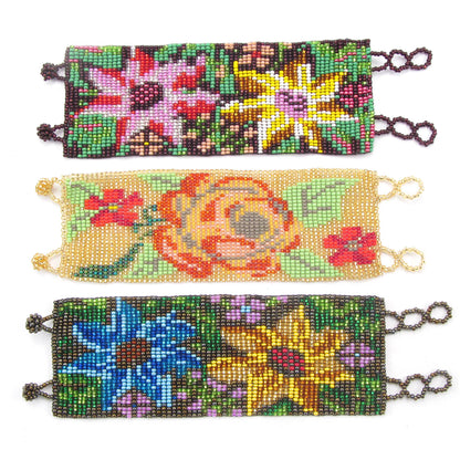 Beaded Cuffs - Recetas Fair Trade