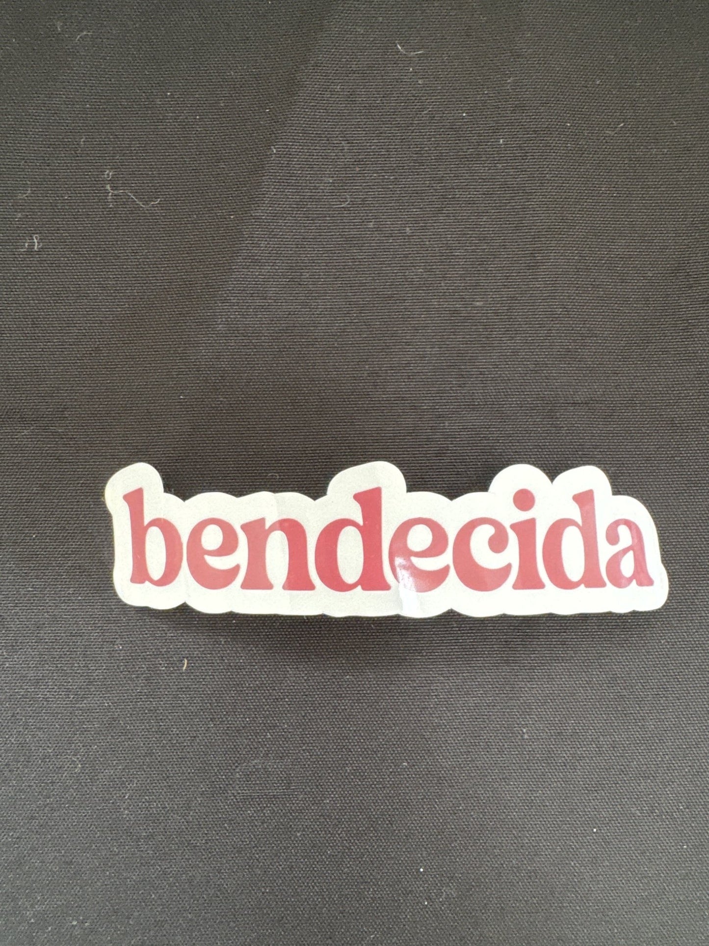 Bendecida Sticker - Recetas Fair Trade