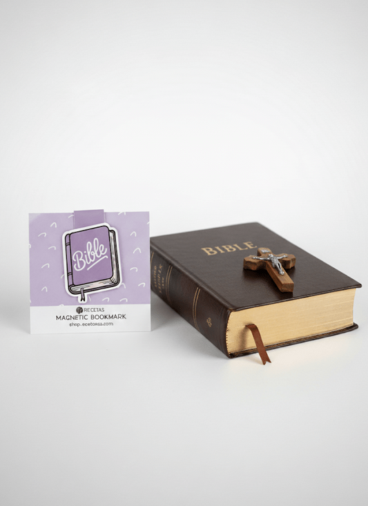 Bible Magnetic Bookmark - Recetas Fair Trade