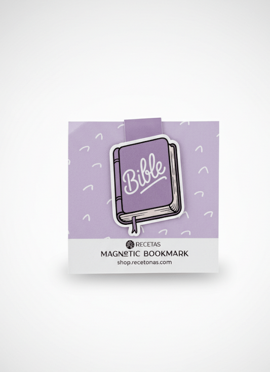 Bible Magnetic Bookmark - Recetas Fair Trade