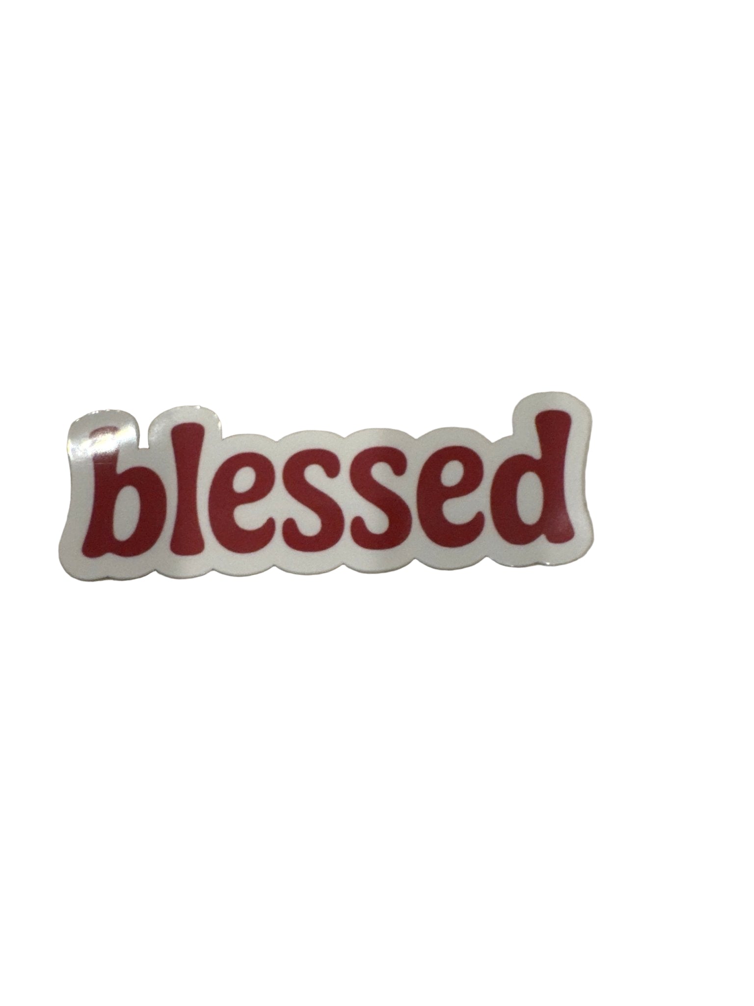 Blessed sticker - Recetas Fair Trade