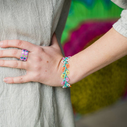 Blooming Petals Bracelet (Sale) - Recetas Fair Trade