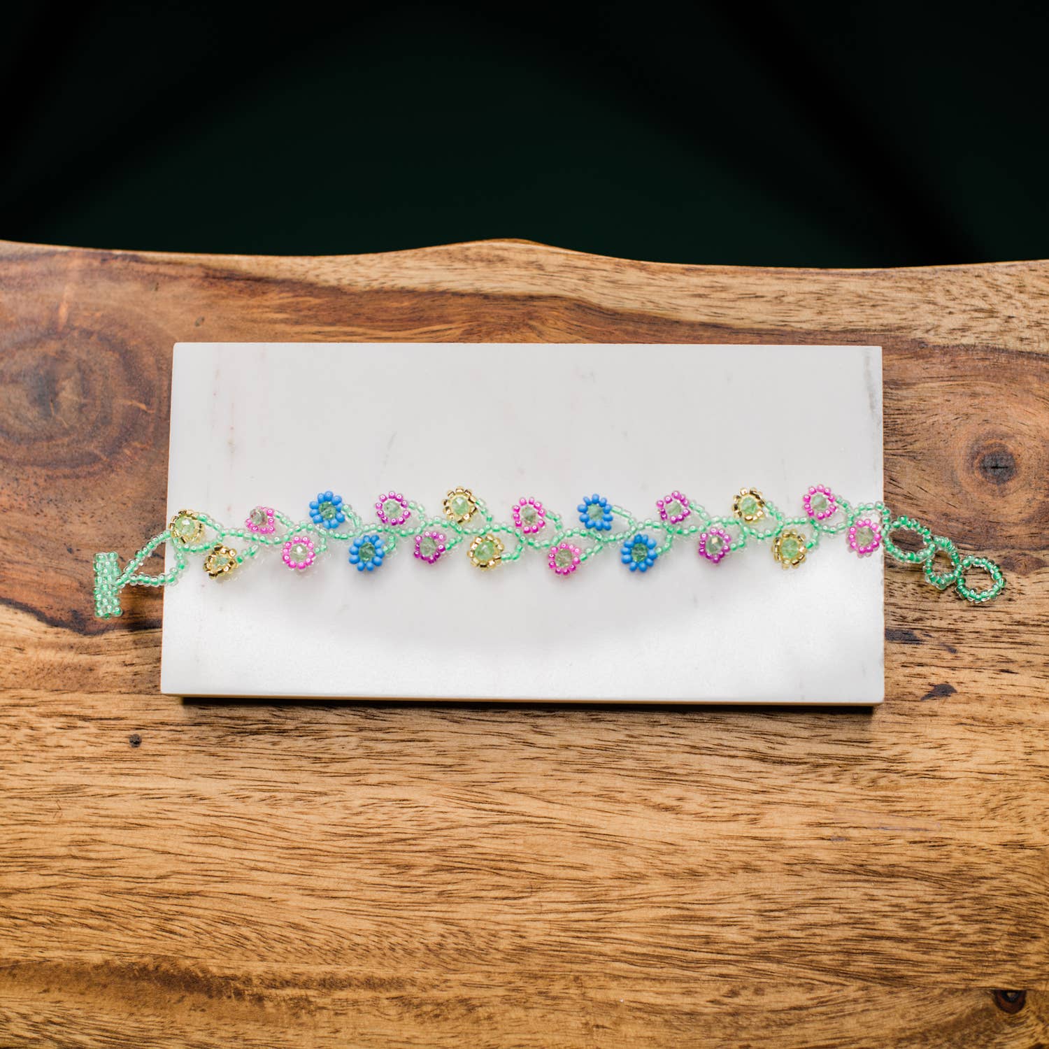Blooming Petals Bracelet (Sale) - Recetas Fair Trade
