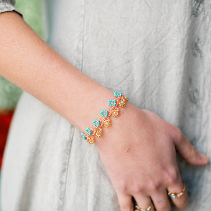 Blooming Petals Bracelet (Sale) - Recetas Fair Trade