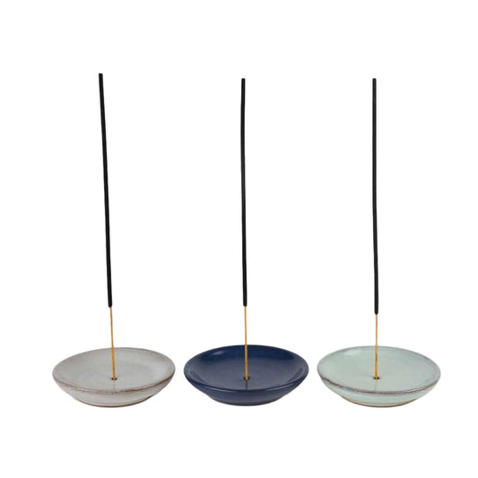 Bluja Incense Holder - Assorted Colors - Recetas Fair Trade