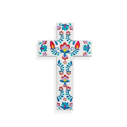 Botanica Clay Easter Wall Cross - Recetas Fair Trade