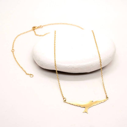 Brass Bird Necklace - Recetas Fair Trade