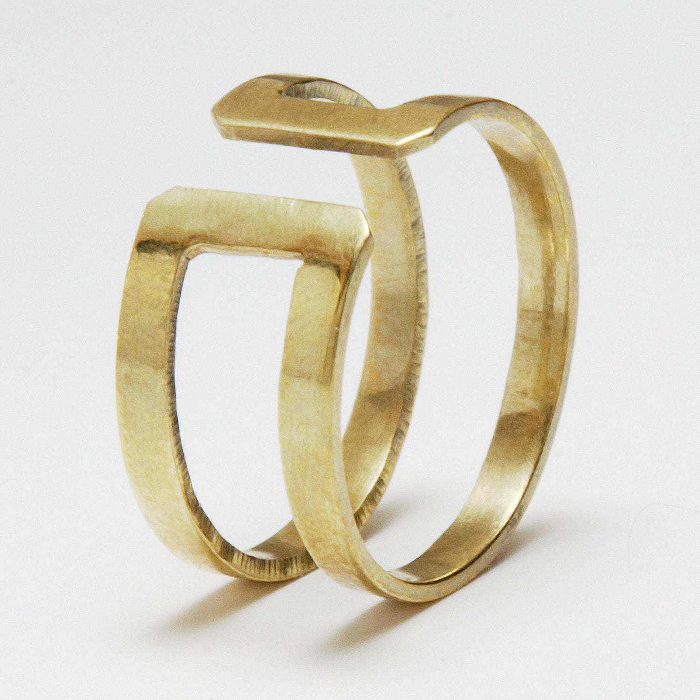 Brass Bombshell Ring