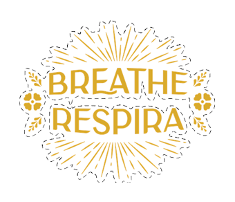 Breathe~Respira Eco-Safe Sticker