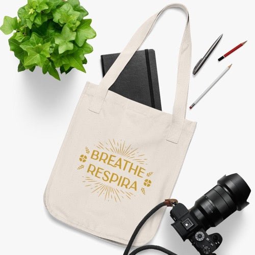 Breathe~Respira Organic Tote