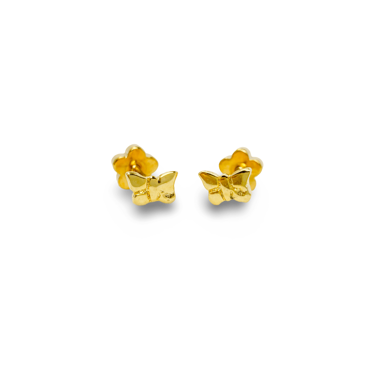 Butterfly Tiny Stud Earrings - Recetas Fair Trade