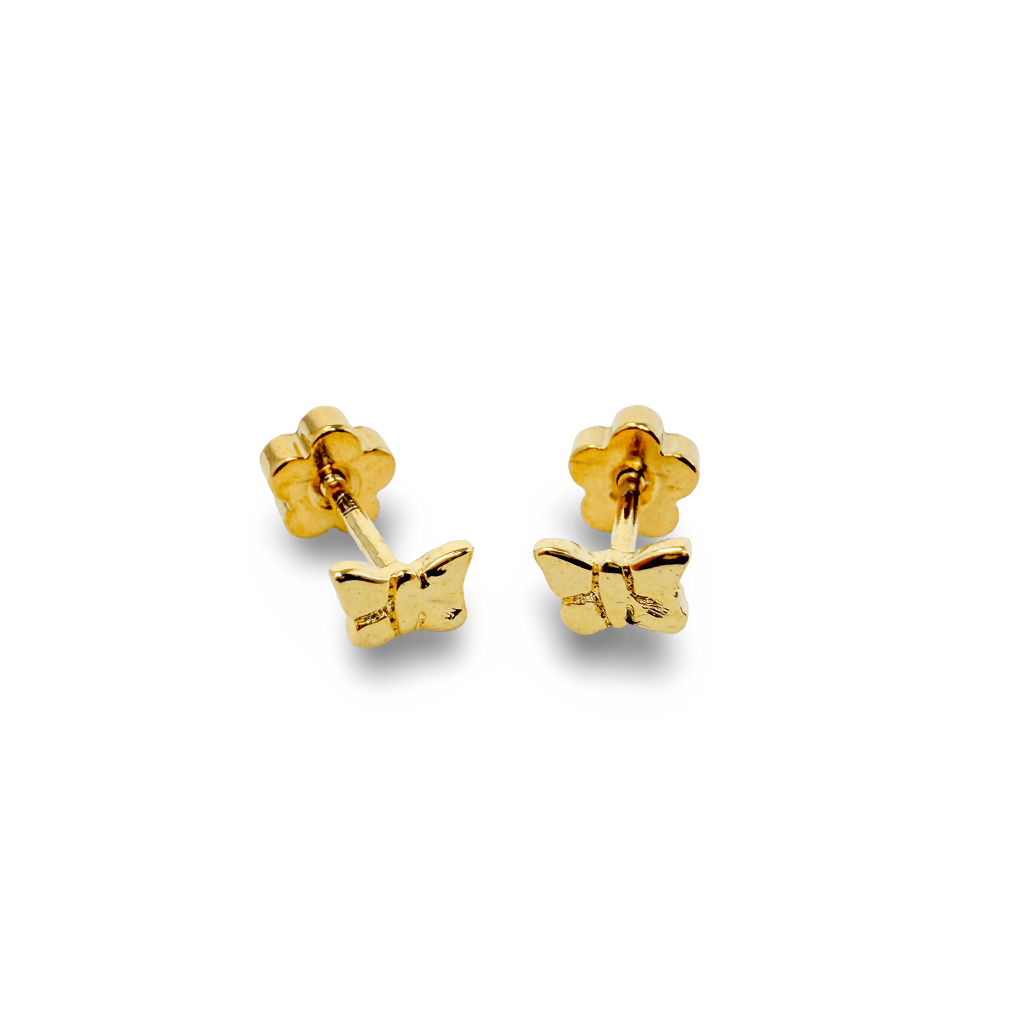 Butterfly Tiny Stud Earrings - Recetas Fair Trade