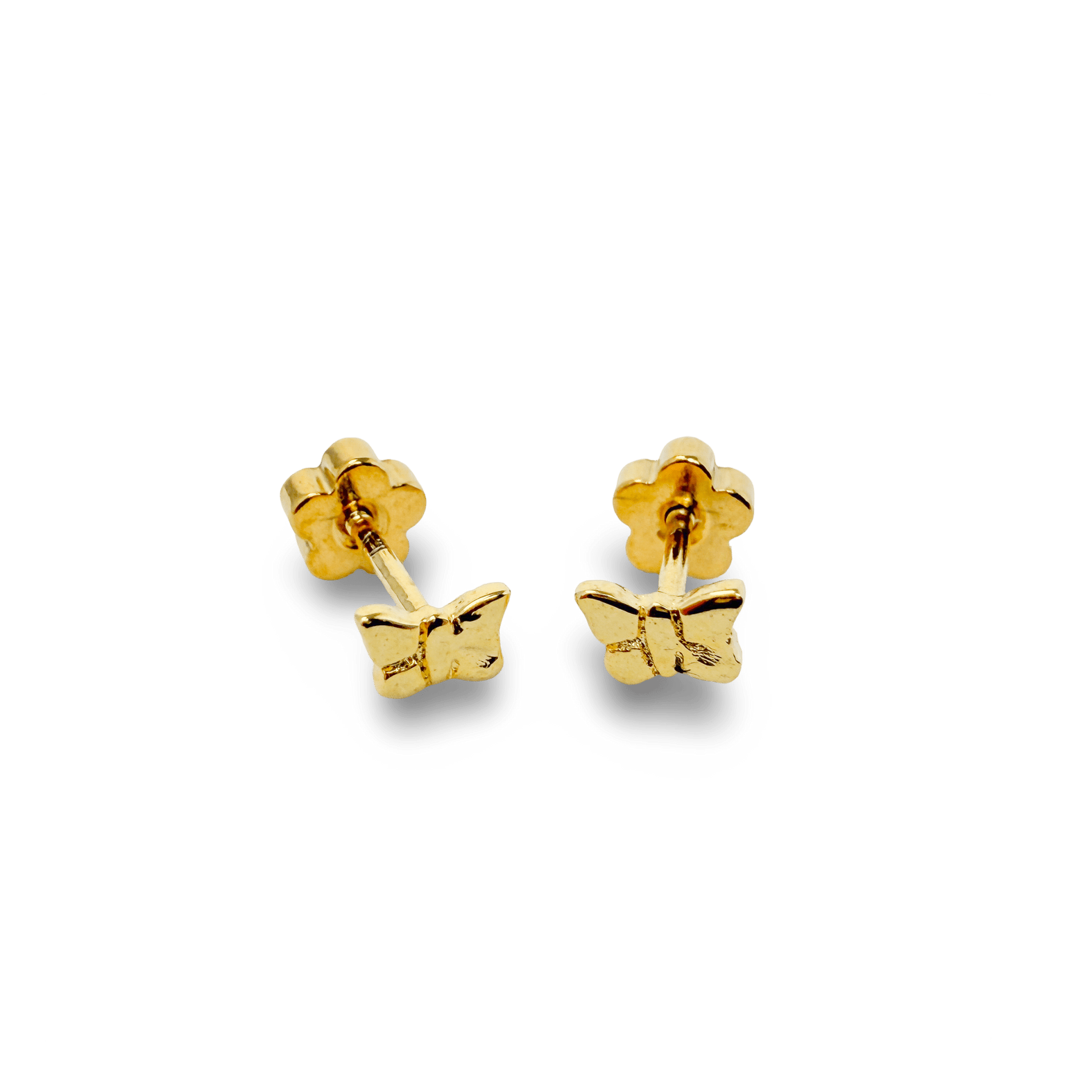 Butterfly Tiny Stud Earrings - Recetas Fair Trade
