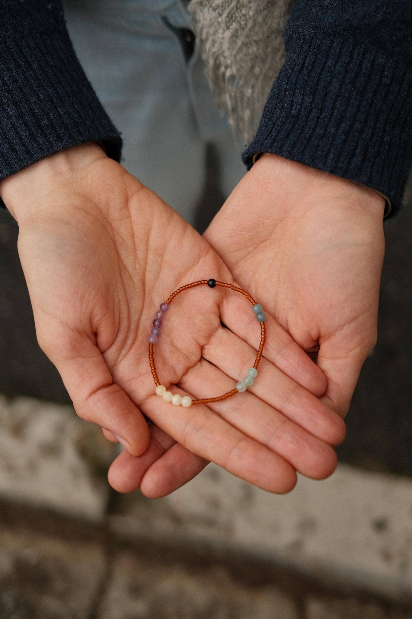 Calm | Mindfulness Bracelet - Recetas Fair Trade
