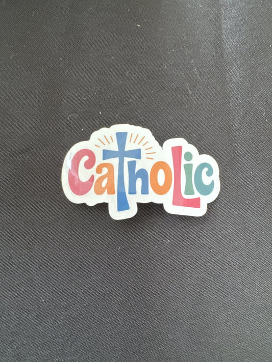 Catholic Sticker - Recetas Fair Trade