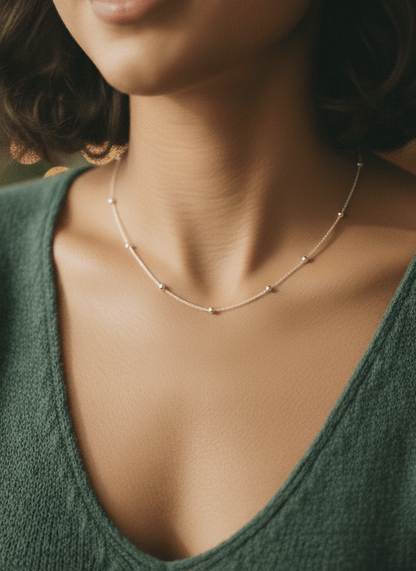 ✨ Celeste Necklace - Recetas Fair Trade