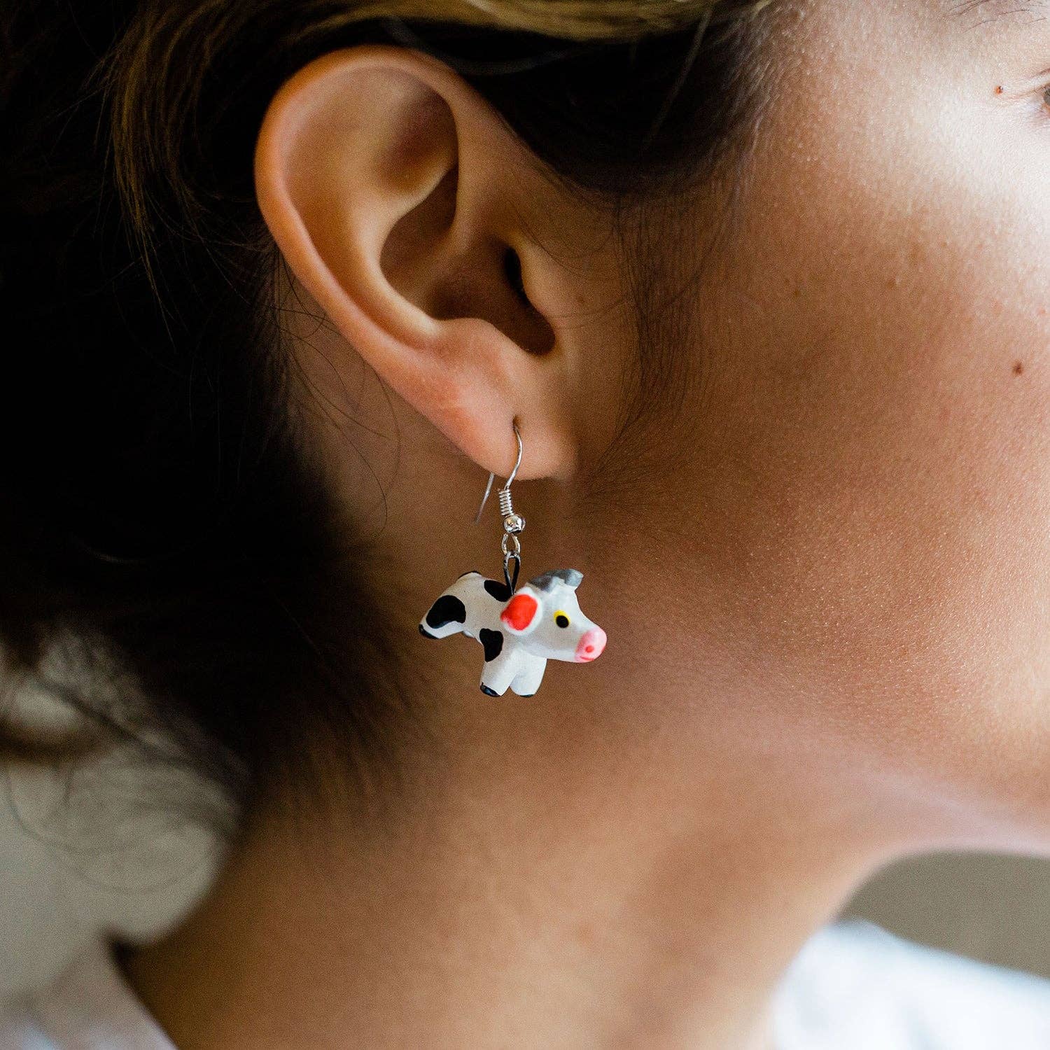 Ceramic Earrings - Recetas Fair Trade