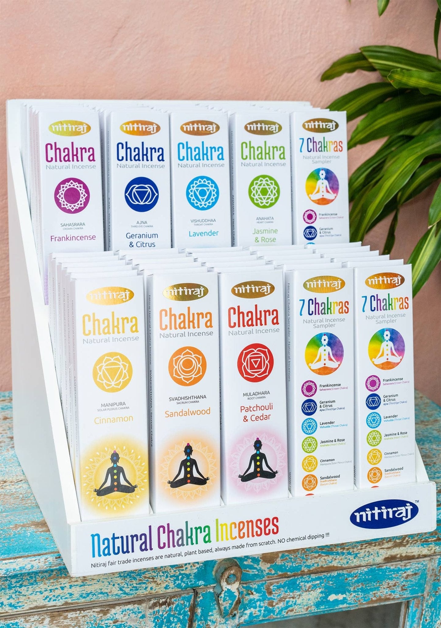 Chakra Incense - Recetas Fair Trade