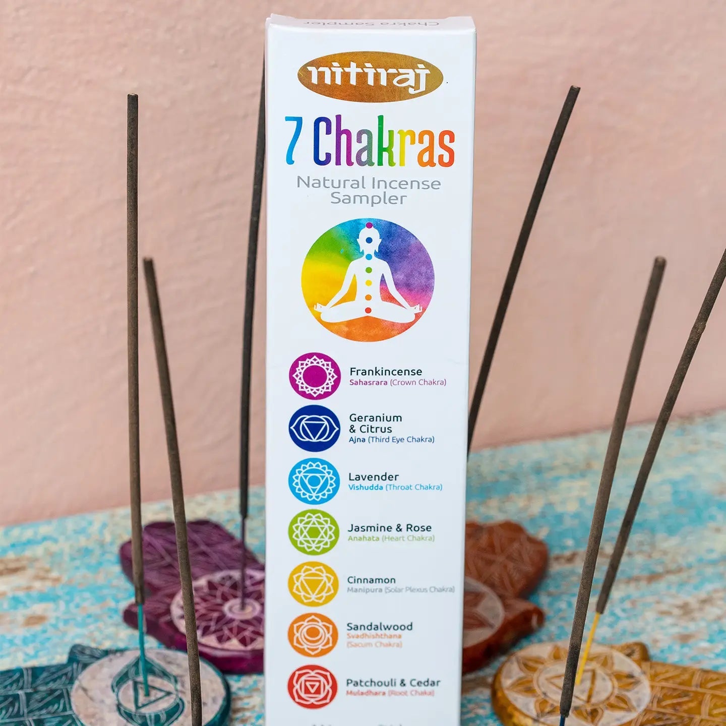 Chakra Incense - Recetas Fair Trade