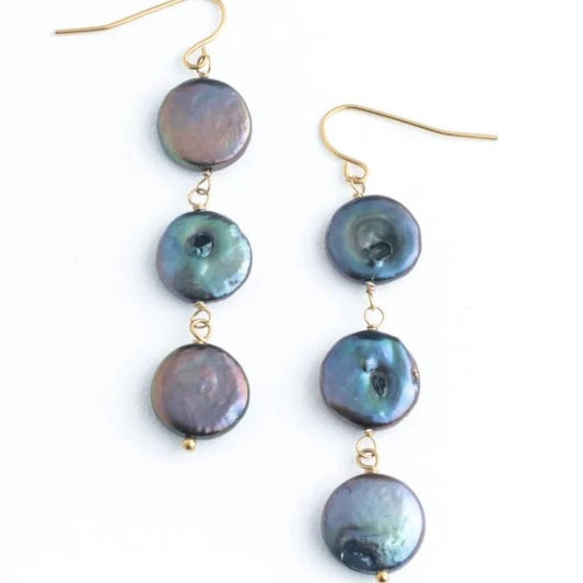 Chameleon Pearl Earrings