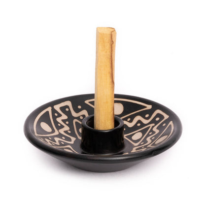 Chulucanas Ceramics Palo Santo Holder - Recetas Fair Trade