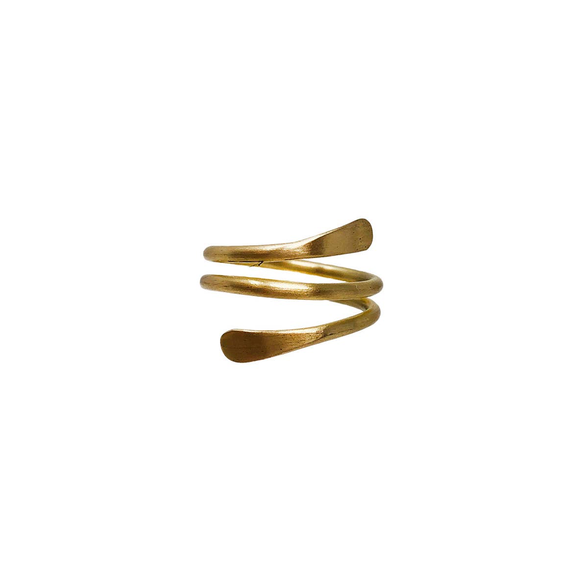 Coiled Wrap Ring - Gold - Recetas Fair Trade