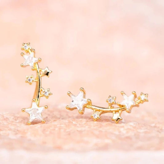 Constellation Crawler Earrings - Recetas Fair Trade