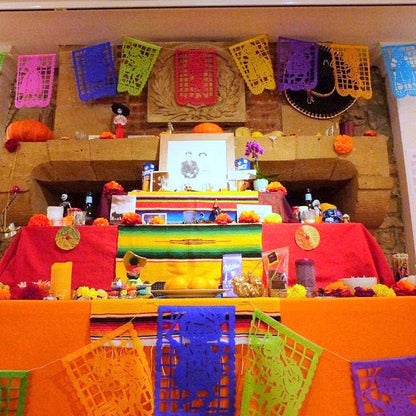 Day Of The Dead Banner Altar Decor - Recetas Fair Trade