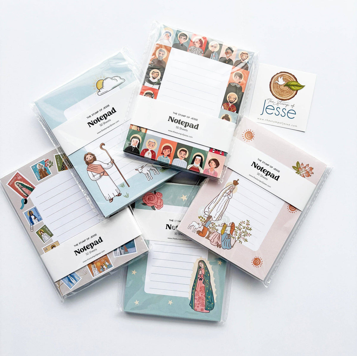 Marian & Saints Catholic Notepad