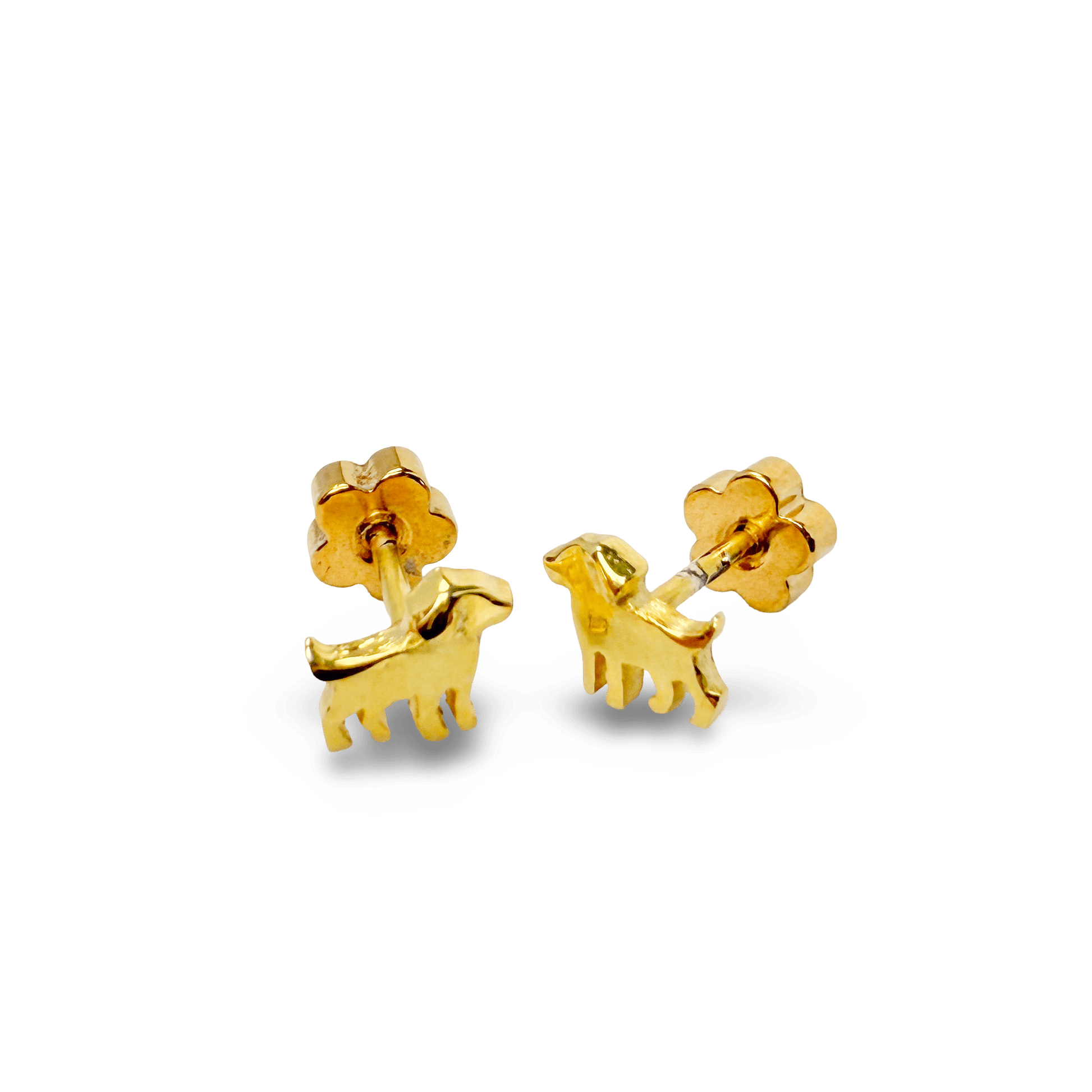 Dog Tiny Stud Earrings - Recetas Fair Trade