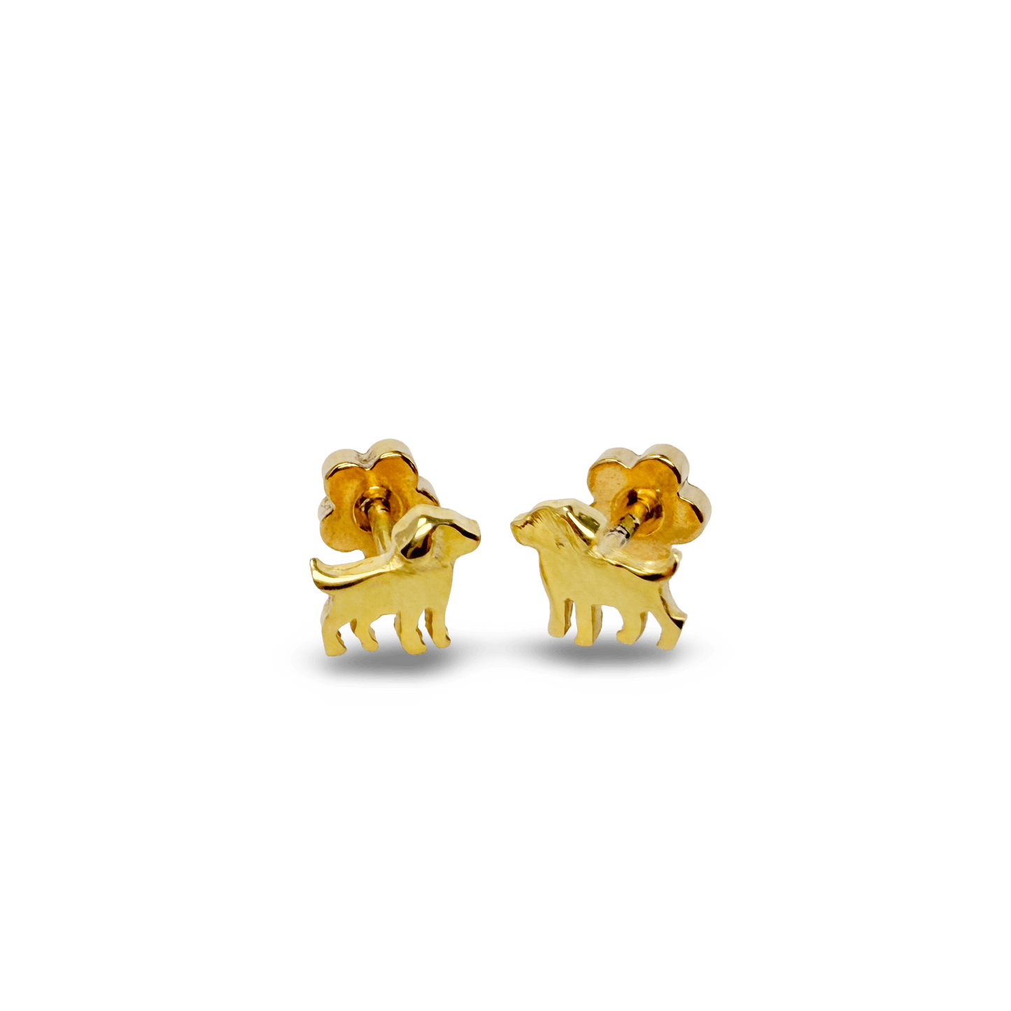 Dog Tiny Stud Earrings - Recetas Fair Trade