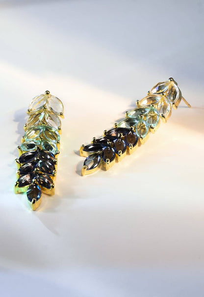 Eclipse Chandelier Earrings - Recetas Fair Trade