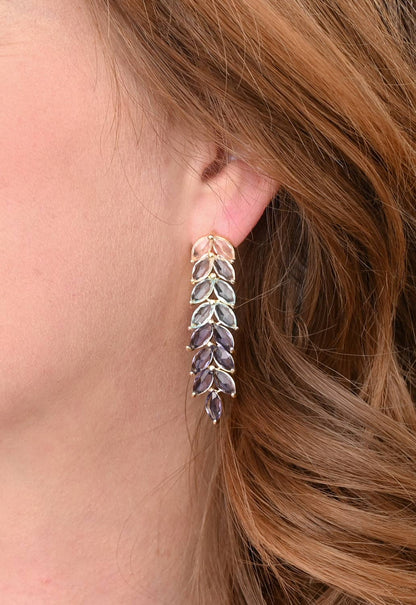 Eclipse Chandelier Earrings - Recetas Fair Trade