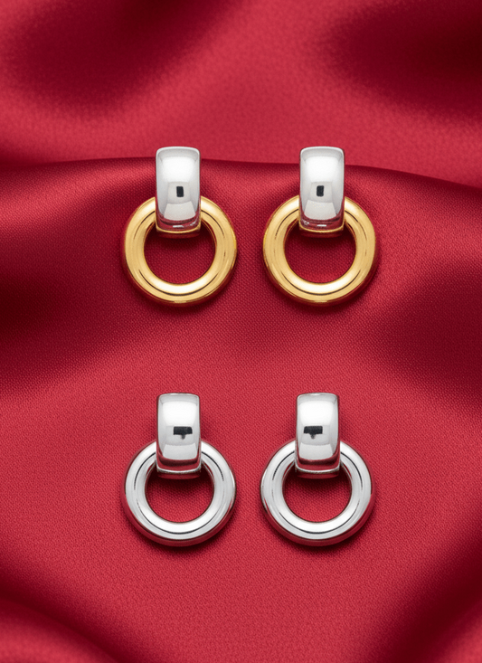 🌙 Eclipse Convertible Hoops ✨ - Recetas Fair Trade