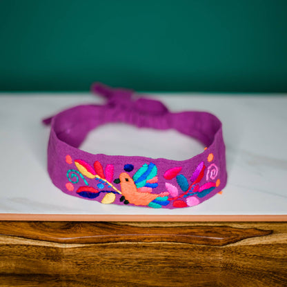 Embroidered Headband - Recetas Fair Trade