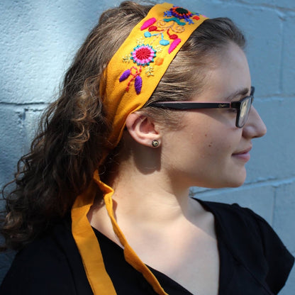 Embroidered Headband - Recetas Fair Trade