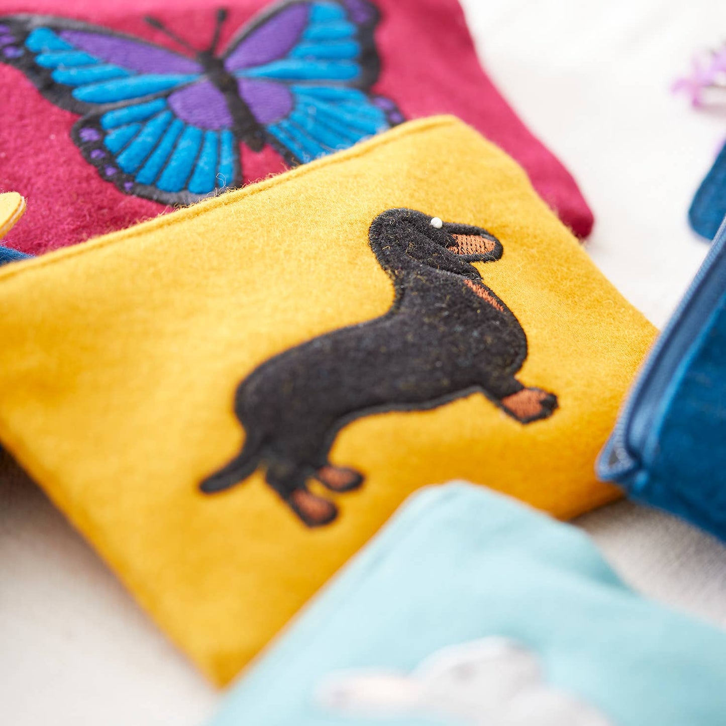 Felt Dachshund Purse - Recetas Fair Trade