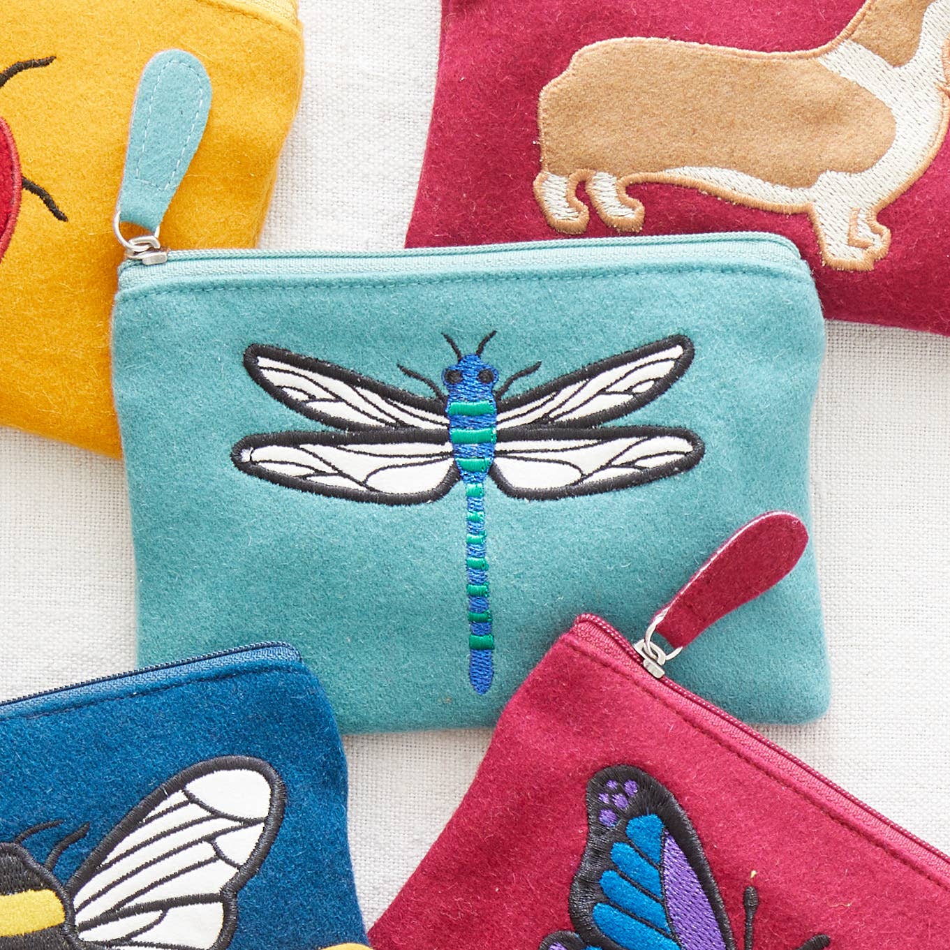 Felt Dragonfly Purse - Recetas Fair Trade