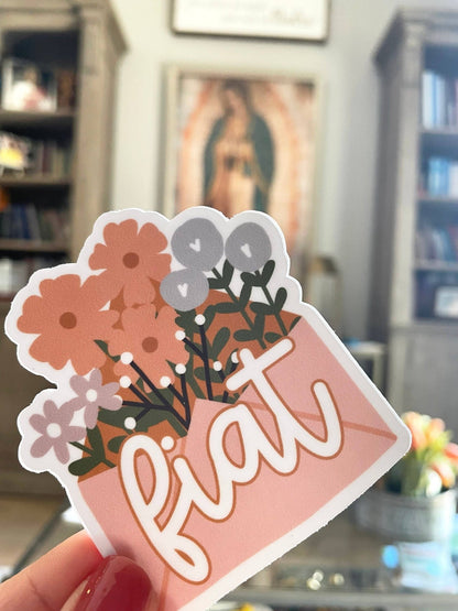 Fiat Catholic Sticker - Recetas Fair Trade