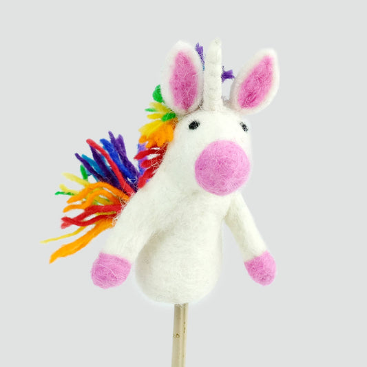 Finger Puppets - Rainbow Unicorn - Recetas Fair Trade