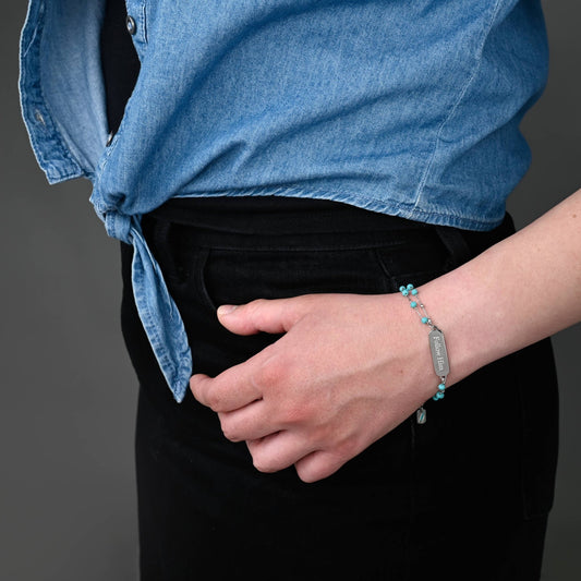 Follow Him Bracelet Silver - Recetas Fair Trade