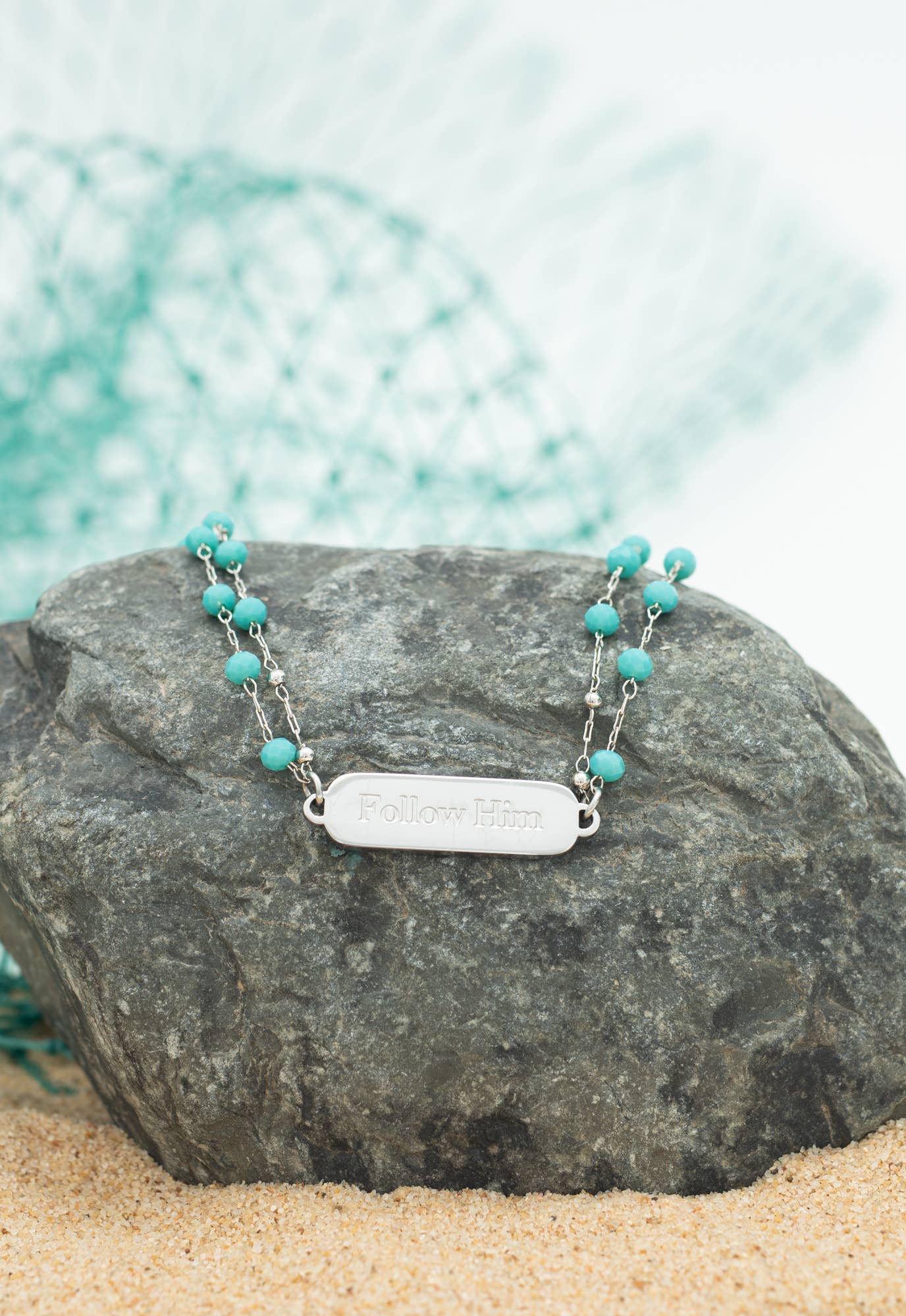 Follow Him Bracelet Silver - Recetas Fair Trade