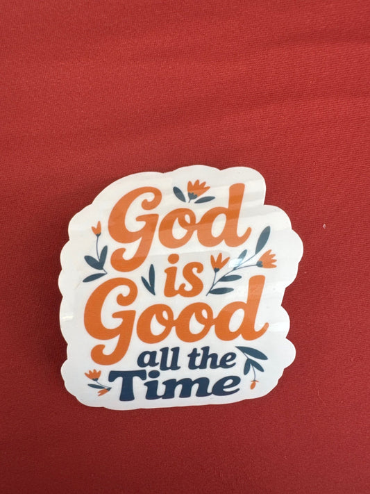God is Good Sticker - Recetas Fair Trade