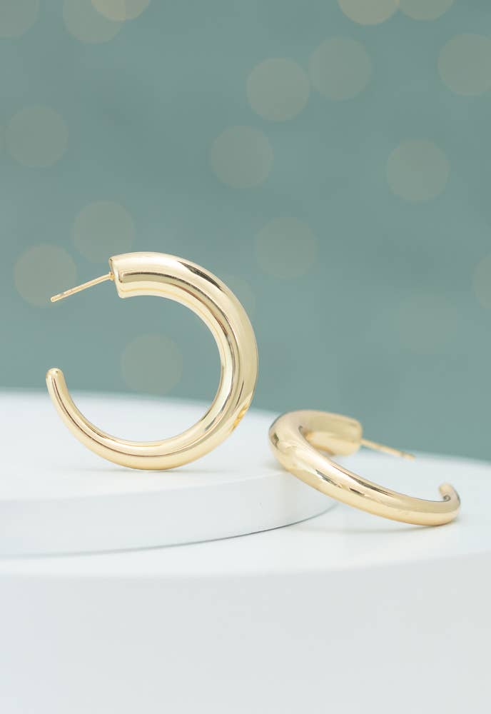 Golden Grace Hoops - Recetas Fair Trade