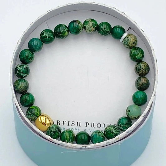 Green Emperor Stone Bracelet